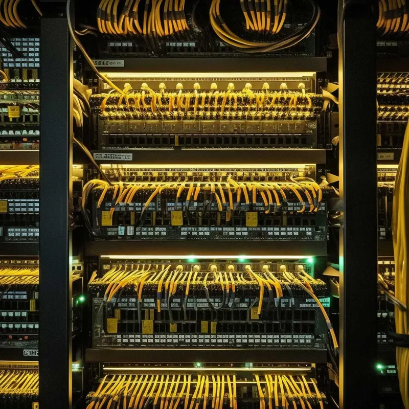 Patchpanel. Patchpanel.